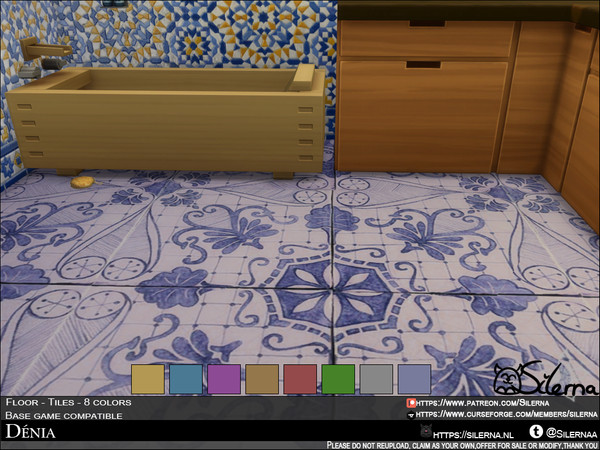 Sims 4 — Denia by Silerna — - Basegame compatible