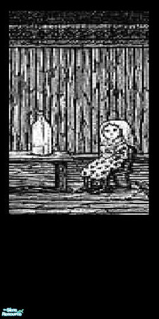 Sims 2 — Gorey 3 by daisylee — Designed for HAUNTED HOLLOW. *** Credit: The Gashlycrumb Tinies by Edward Gorey