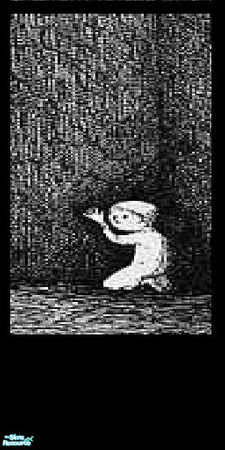 Sims 2 — Gorey 2 by daisylee — Designed for HAUNTED HOLLOW. *** Credit: The Gashlycrumb Tinies by Edward Gorey