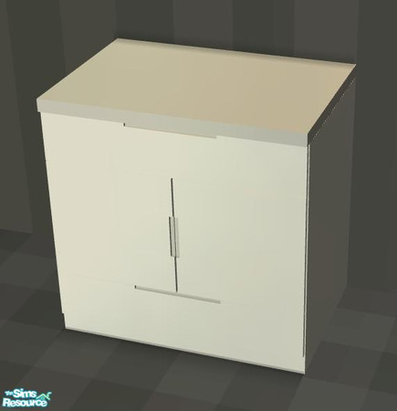 Sims 2 — NK PMS Kit Pale Green - Counter by MoMama — Prepare your meals on this state of the art kitchen counter. You