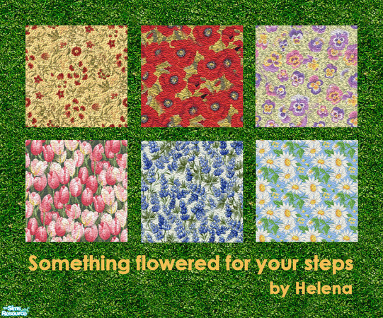 Sims 2 — Something flowered for your steps by Helena — The meadow in room ? Why not ?