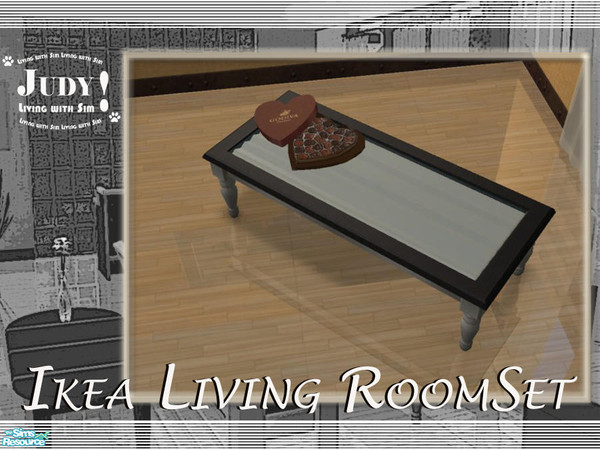 Sims 2 — Judy IKEA Living Room - CoffeeTable 2 by judyhugsnoopy — Hi, this time I try to recolor some Maxis Cheap
