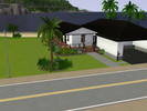 Sims 3 — Beachside Villa by Amanda2023 — 2 bd, 2 bath, 2 car garage, laundry room. Wrap around porch too.
