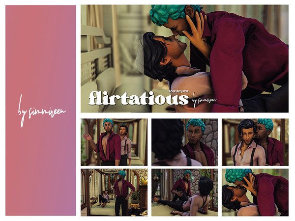 Sims 4 — [simmireen] flirtatious by simmireen — 'flirtatious'