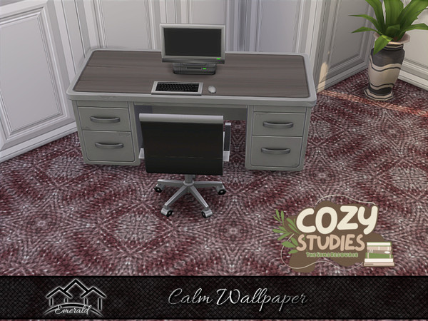Sims 4 — Calm Wallpaper floor2 by Emerald — Calm wallpapers are definitely a good choice to add a comfortable, cozy feel