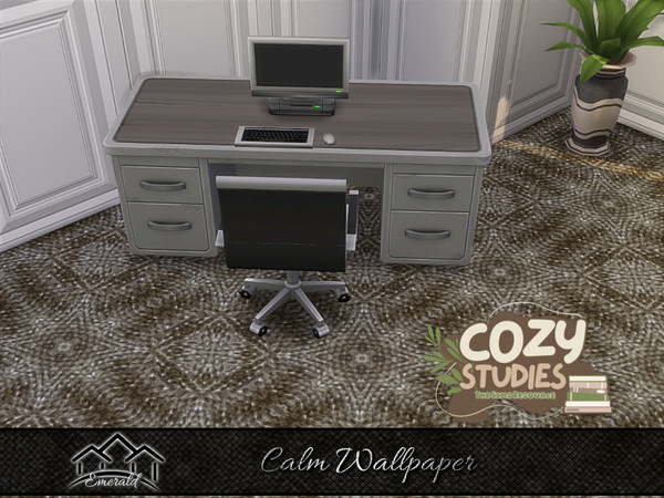 Sims 4 — Calm Wallpaper floor4 by Emerald — Calm wallpapers are definitely a good choice to add a comfortable, cozy feel