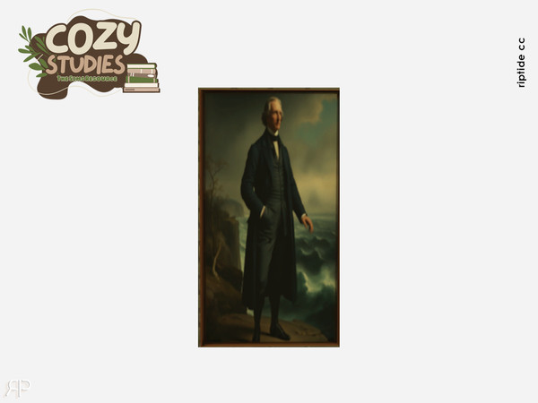 Sims 4 — RiptideCC - Ethereal Library Kit Painter by Riptidecc — Offers a curated collection of pieces that embody the