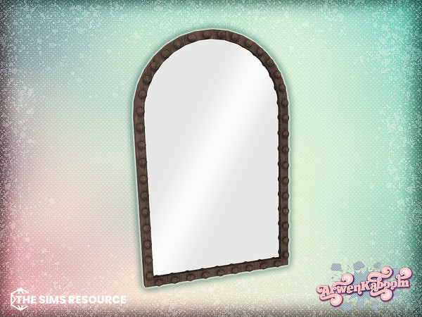 Sims 4 — Glimmer - Arch Mirror by ArwenKaboom — A set of 6 different wall mirrors and a floor one. Find all items by