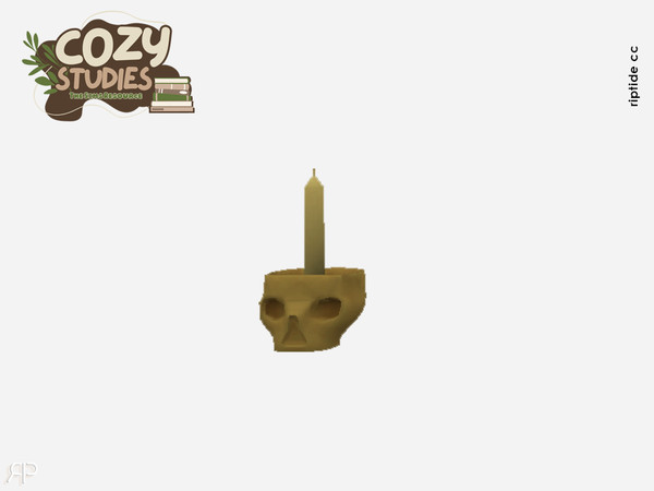 Sims 4 — RiptideCC - Oxford Sunset Collection Decorative Candle by Riptidecc — Brings the timeless elegance and warmth of