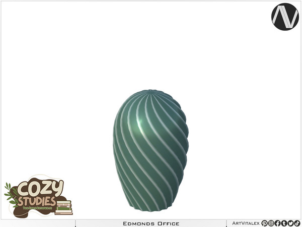 Sims 4 — Edmonds Decor Cactus With Twisted by ArtVitalex — Bedroom Collection All rights reserved - Belong to 2024