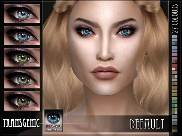 Sims 4 — Transgenic Eyes - DEFAULT by RemusSirion — Transgenic Eyes for The Sims 4 - default replacement Updated