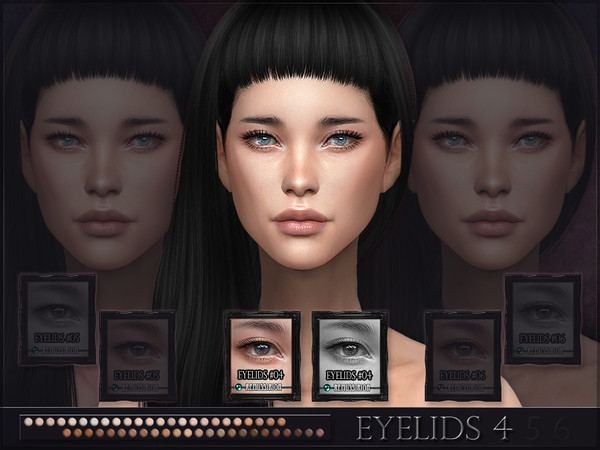 Sims 4 — Eyelids 4 by RemusSirion — Eyelids 4 Includes full-coverage and overlay version: If you're not familiar with