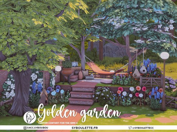 Sims 4 — SYB Golden Garden - Veggie and flowers crate by Syboubou — I always thought the options in the game were kinda