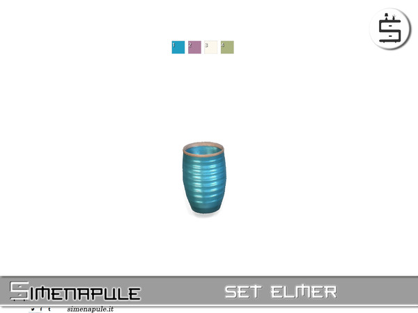 Sims 4 — [SeN4] Set Elmer - Glass by Simenapule — Set ElmerSet ElmerSet ElmerSet Elmer