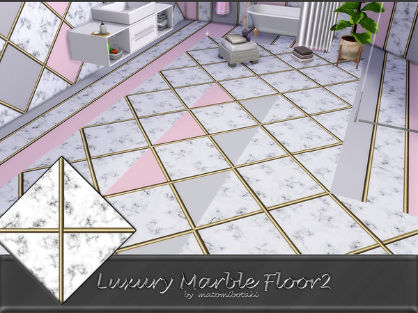 Sims 4 — Luxury Marble Floor2.package by matomibotaki — Luxury Marble Floor SET, elegant marble floors with stylish