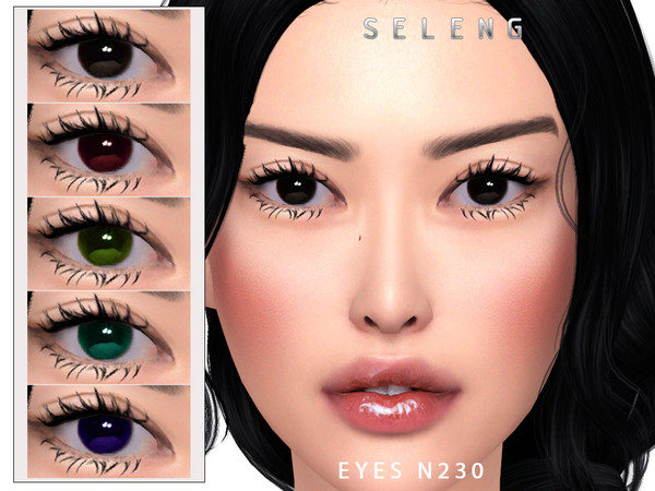 Sims 4 — Eyes N230 by Seleng — The eyes has 13 colours and HQ compatible. Allowed for toddler, infant, child, teen, young
