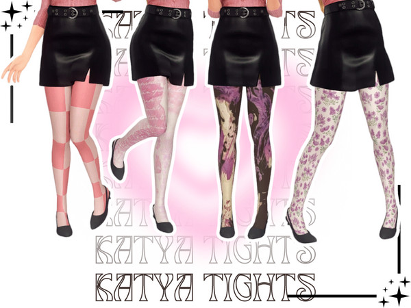 Sims 4 — katya tights by xvoidsimsx — bgc - custom thumbnail - 13 swatches - hope you like it!!!