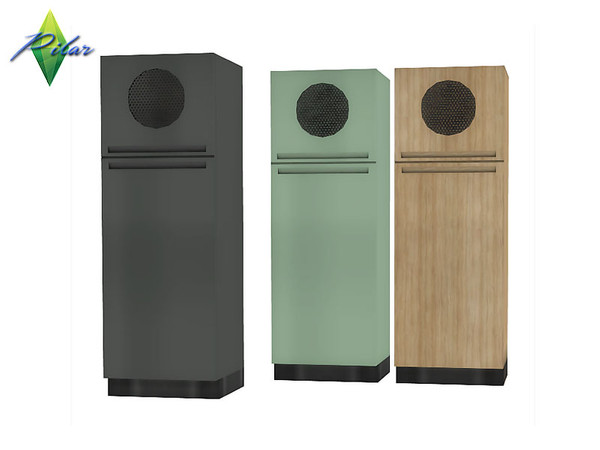 Sims 4 — Isla DecoCabinet1 by Pilar — A kitchen that leaves a lot of freedom of expression