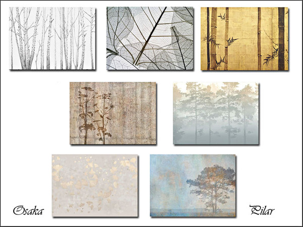 Sims 4 — Osaka Mural4 by Pilar — Pilar Osaka Mural4