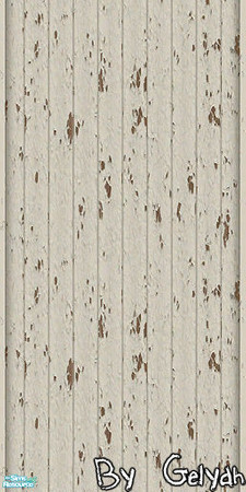 Sims 2 — Distressed Siding - Cottonseed by gelydh — Will be found under \'siding\'.