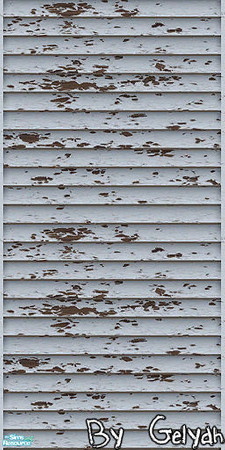 Sims 2 — Distressed Siding - Cumberland Fog by gelydh — Will be found under \'siding\'.