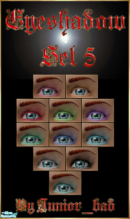 Sims 2 — ..:: Eyeshadow Set 5 ::.. by Junior_bad — 