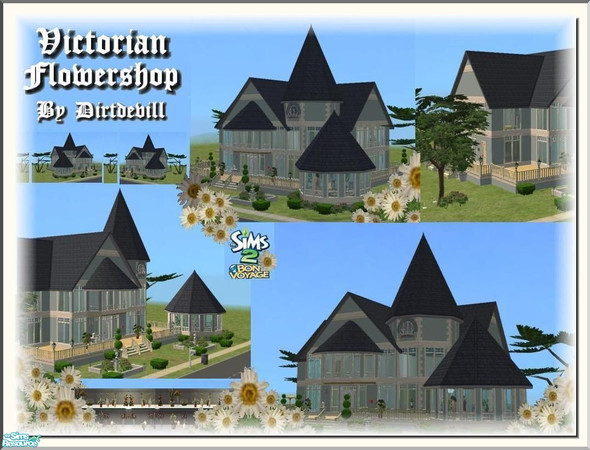 Sims 2 —  by Dirtdevill — Pick the phone and get ready for your own business!! If you need more space for the shop, you