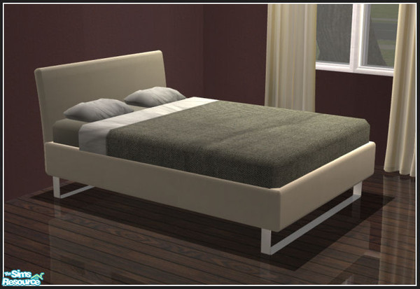 Sims 2 — Mira\'s birthday bedroom from Isabelle - Double bed by mirake — 