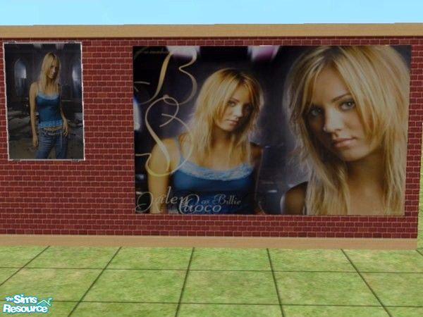 Sims 2 — Paintings Charmed - Billie by Loewnah — Billie, the newest Charmed witch, in real life beautifull Kaley Cuoco,
