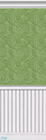 Sims 2 — Lace Walls ~ Paisley ~ Olive ~ BASE ~ AA by maylynn55 — Made by MayLynn55 **TSRAA** Thank you to Katie for all