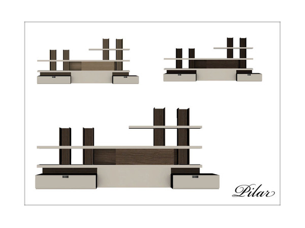 Sims 4 — Pilar_SlideCabecero by Pilar — Current Elegance, straight lines and sober