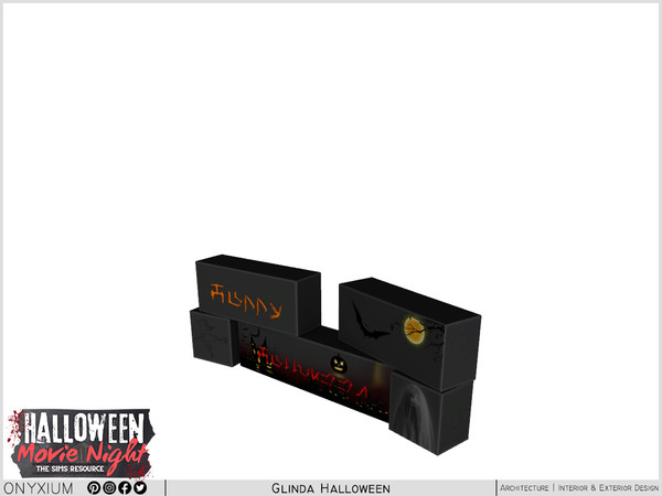 Sims 4 — Glinda Cubic Halloween Decor by Onyxium — Onyxium@TSR Design Workshop Halloween Collection - Belong To The 2024