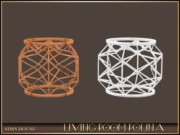 Sims 4 — [Sims House] BASKET | LIVING ROOM POLINA by Sims_House — LIVING ROOM POLINA