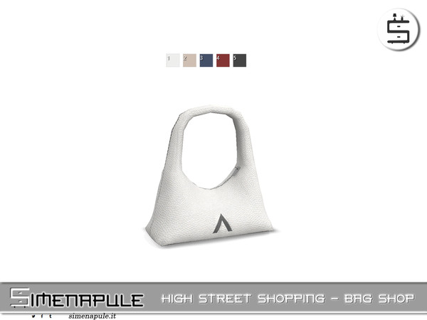 Sims 4 — High Street Shopping - Bag 01 by Simenapule — High Street Shopping - Bag Shop Part 2