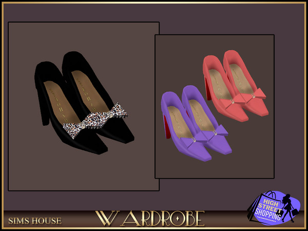 Sims 4 — [Sims House] WOMEN'S SHOES DECOR | WARDROBE by Sims_House — WARDROBE