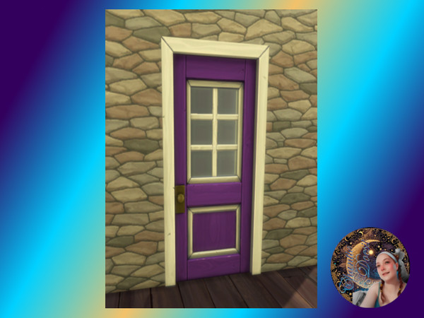 Sims 4 — Chantie's Purple Doors by ChantieDoesit — I'm in the process of adding purple door swatches. Here are a few Base