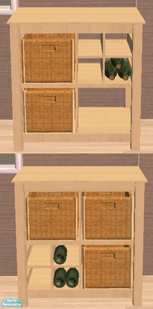 Sims 2 — Lt Wood Reflex Kitchen Counter RC by Thayet — Light wood counter recolour of Teko's Shalimar Feels at Home