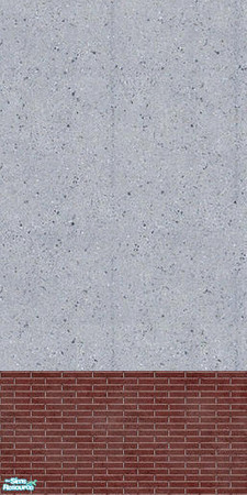 Sims 2 — Soldier Bricks on Shadow Stucco by titanicbrittanic — This set is the second one I made in this method. I used