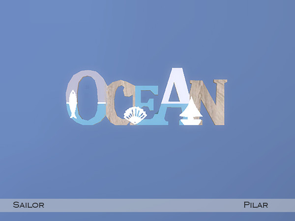 Sims 4 — Pilar Sailor Deco3 by Pilar — Bedroom and games for little sailors