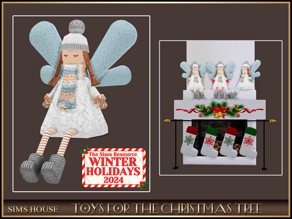 Sims 4 — [Sims House ] FAIRY TOY | TOYS FOR THE CHRISTMAS TREE by Sims_House — TOYS FOR THE CHRISTMAS TREE