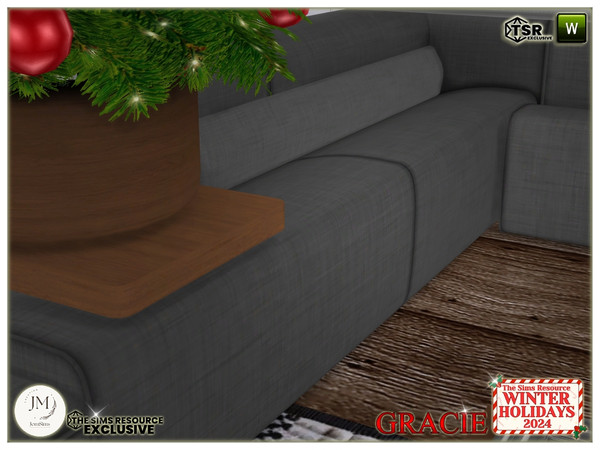 Sims 4 — winter holidays 2024 gracie living part2 sofas by jomsims — For our Winter Holidays 2024 collection, discover