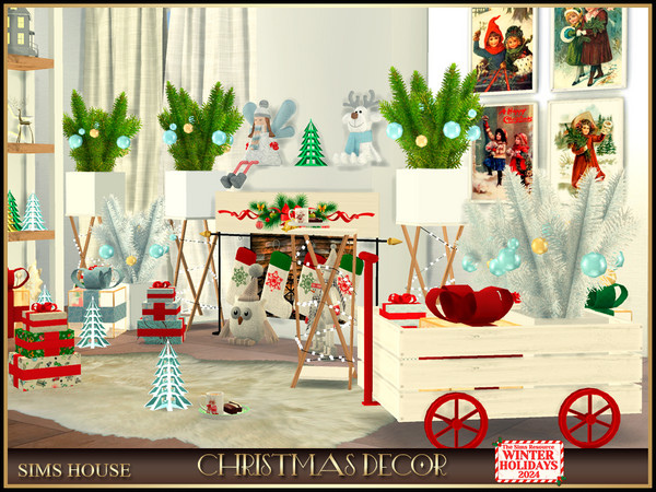 Sims 4 — CHRISTMAS DECOR by Sims_House — CHRISTMAS DECOR