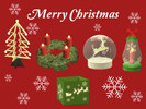 Sims 4 — Christmas Lights Set by videlke2 — Five different types of Christmas lights.