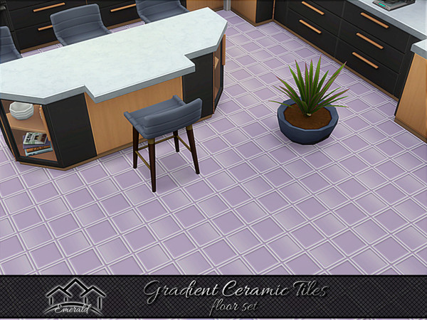 Sims 4 — Gradient Ceramic Tiles floor1 by Emerald — Ceramic Tile have wide range of options perfect match for your