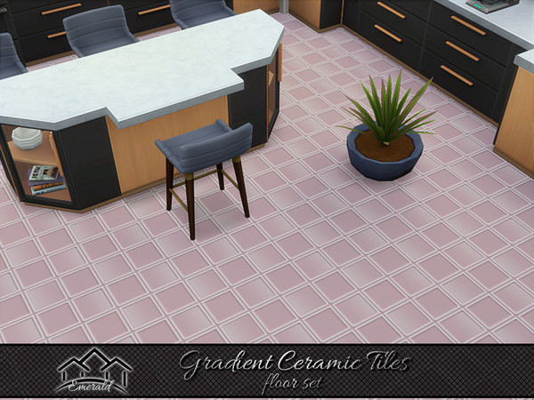 Sims 4 — Gradient Ceramic Tiles floor2 by Emerald — Ceramic Tile have wide range of options perfect match for your
