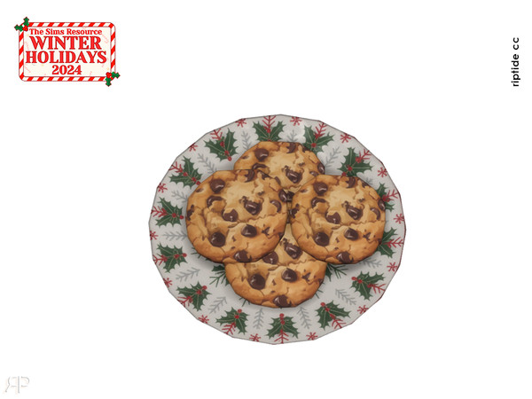 Sims 4 — Riptide-CC Holiday Dreams Collection Christmas Cookies by Riptidecc — Transform your space into a cozy Christmas