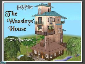 Sims 2 — Harry Potter: The Weasleys' House by Tiko — 