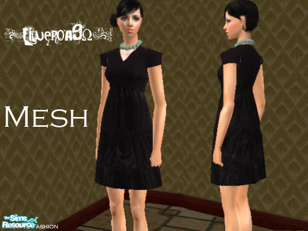 Sims 2 — Catherine Malandrino - Mesh by Figueroa90 — figueroa90clothing.awardspace.com
