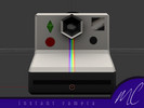 Sims 4 — MC - instant camera by MerrinCreates — A cute, vintage instant camera that spits out surprisingly good quality