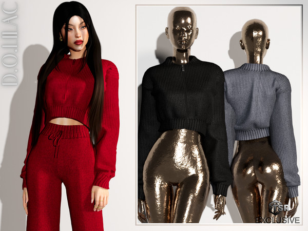 Sims 4 — Cashmere Jacket DO0649 by DOLilac — Custom thumbnail